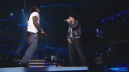 Eminem, Lil Wayne, Drake - Drop The World & Forever remix Live at Grammy 2010
